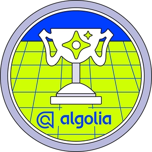 Algolia Agent Studio Challenge Winner Badge