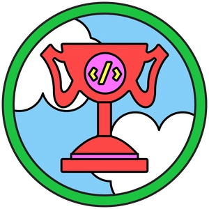 DEV Frontend Challenge Winner Badge