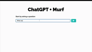 Human-like AI Conversations: Giving a Voice to ChatGPT with Murf
