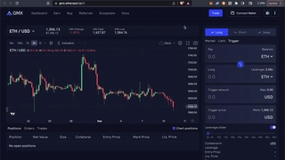GMX trading with Etherspot - Easy as ABC